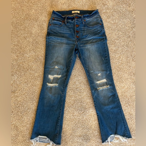 MADEWELL Size 27, Cali Boot Cut Jeans - Picture 1 of 5